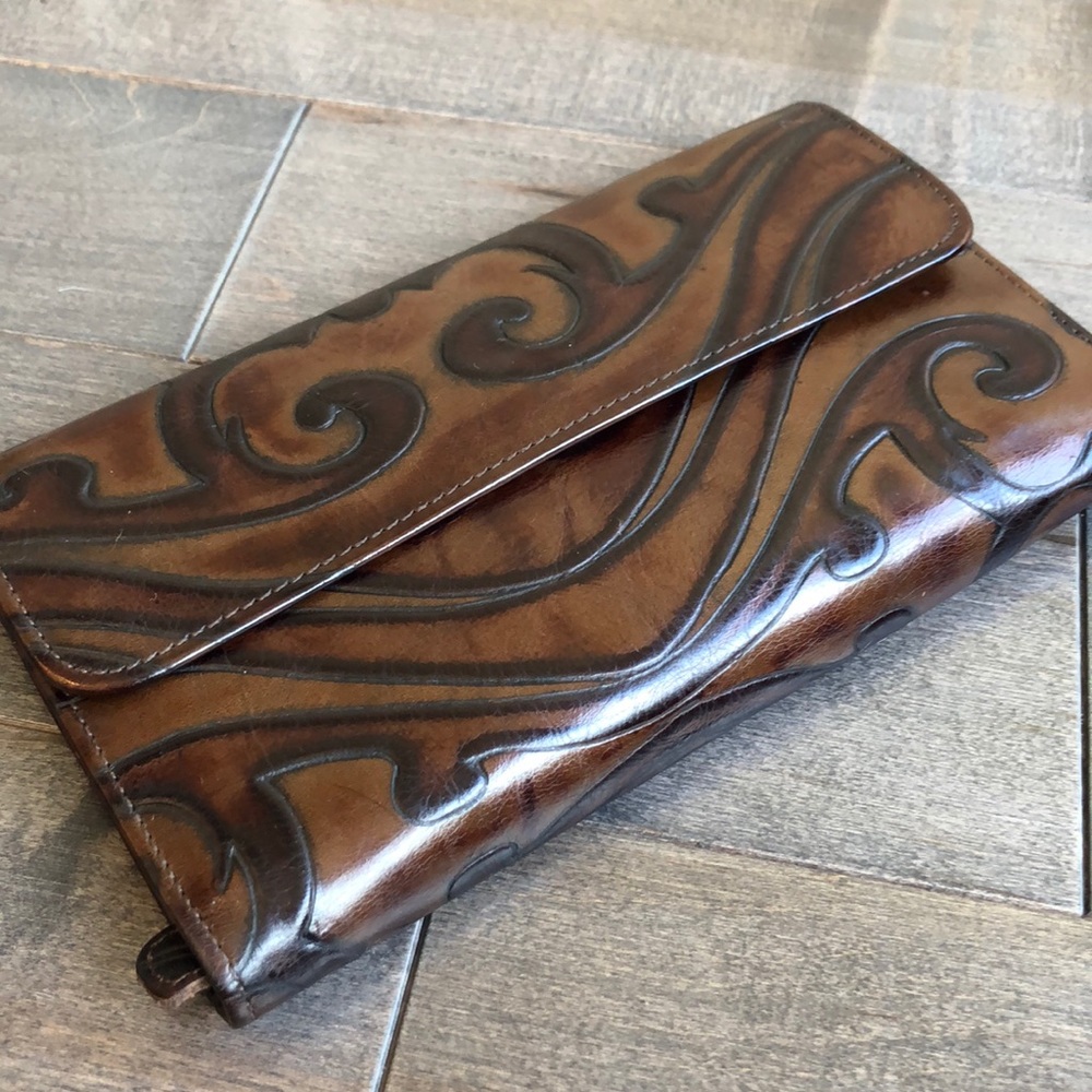 King Ranch Tooled Leather Wallet